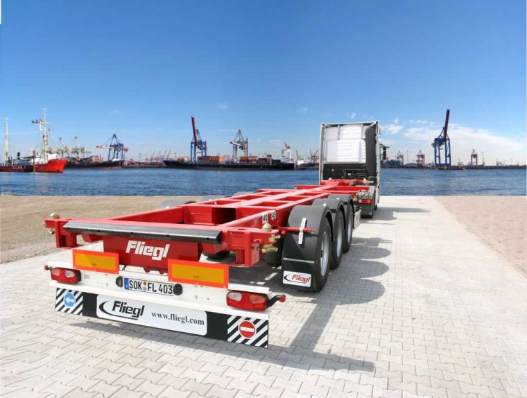 Gooseneck Chassis полуприцеп