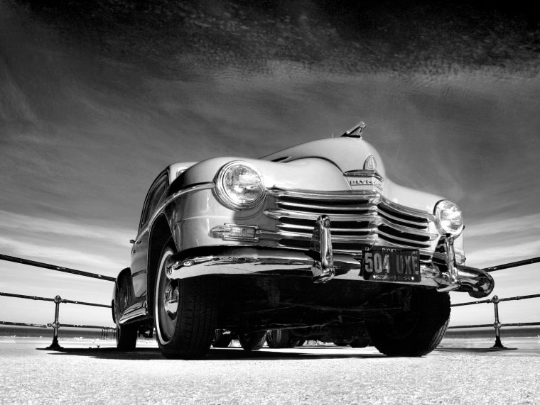 Ретро автомобили чб