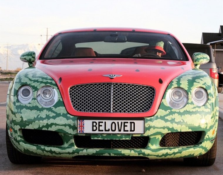 Машина Арбуз