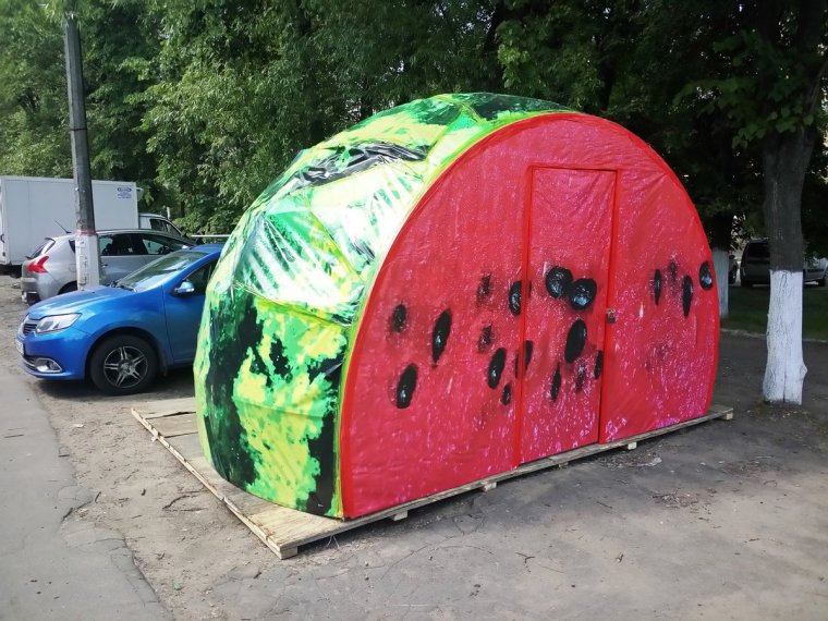 Арбузная палатка