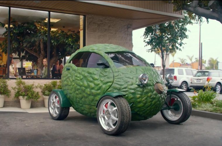 Фруктовый автомобиль