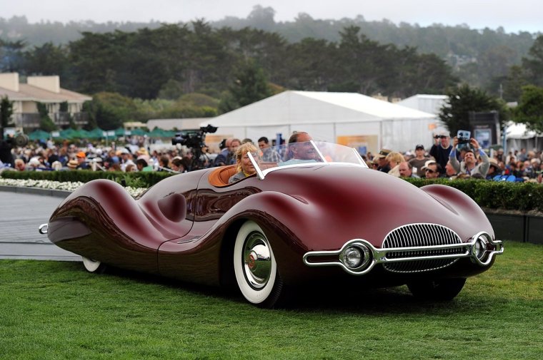 1948 Buick Streamliner сверху