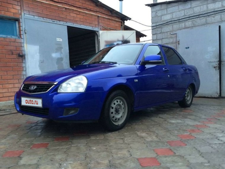 Приора 611 синяя