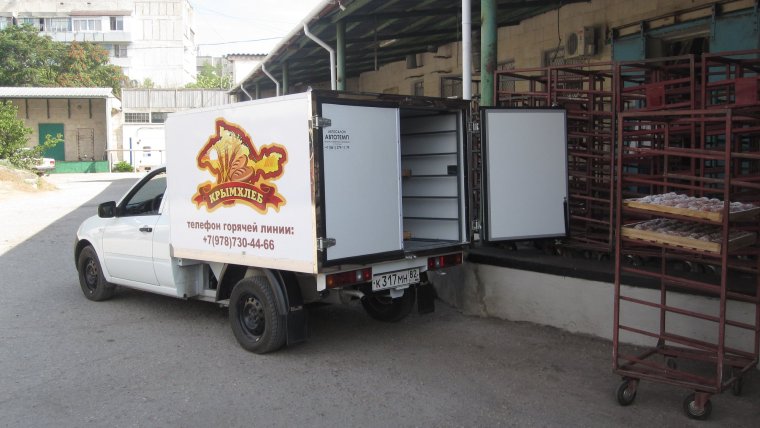 Фургон для перевозки хлеба