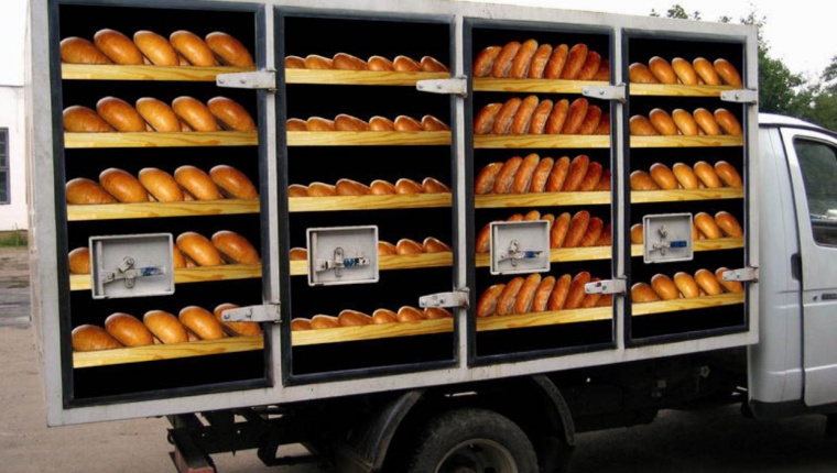 Хлебный фургон Mercedes Sprinter