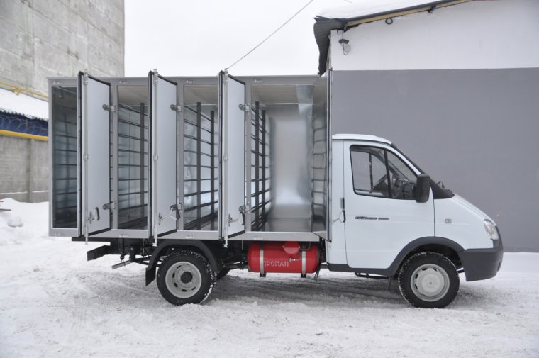 ГАЗ 33025 хлебный фургон