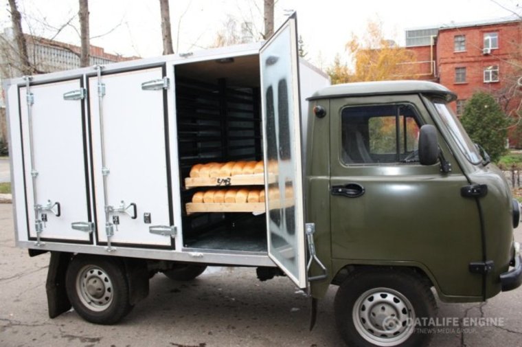 Хлебные фургоны на базе иномарок