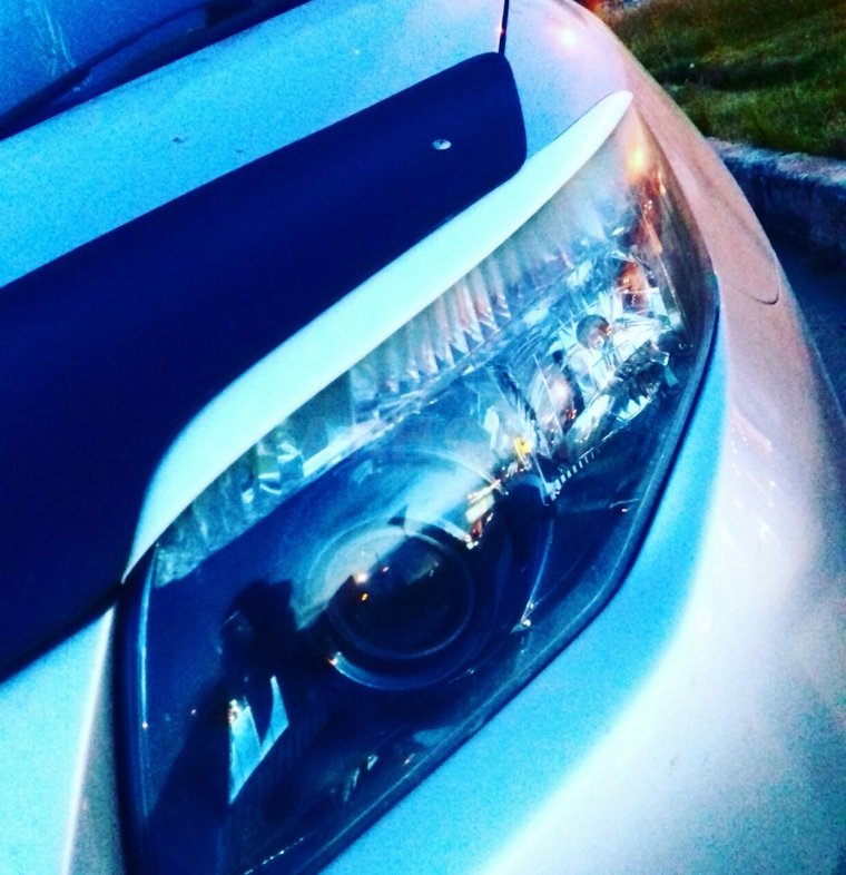 Реснички на фарах на Daewoo Matiz