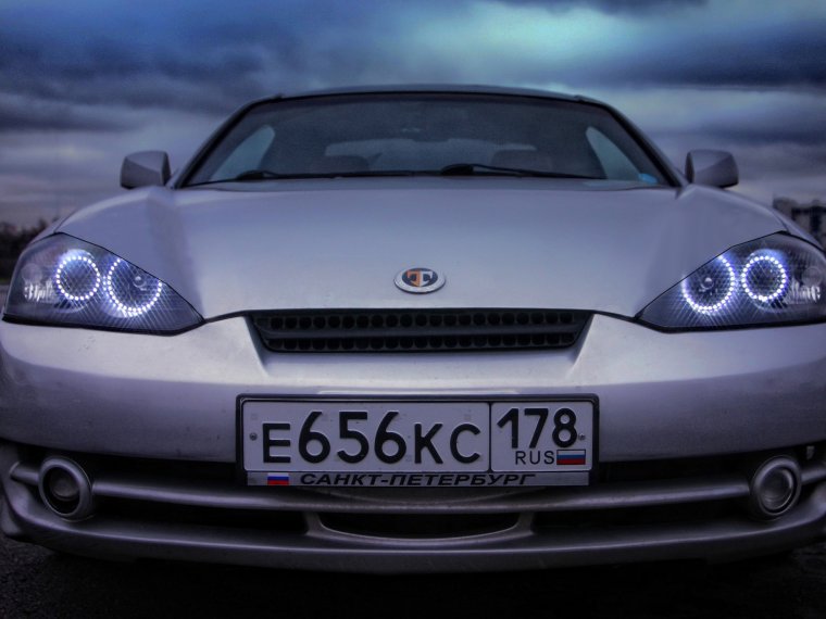 Hyundai Tiburon реснички
