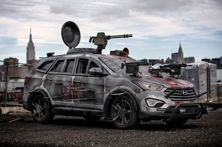Hyundai Tucson Ходячие мертвецы