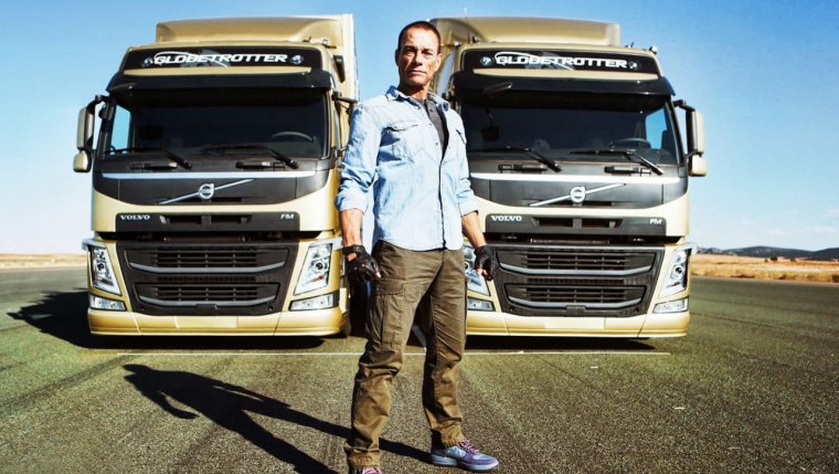 Жан-Клод Ван Дамм на грузовиках