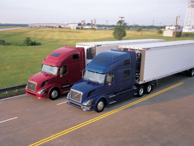 Новый грузовик Скания