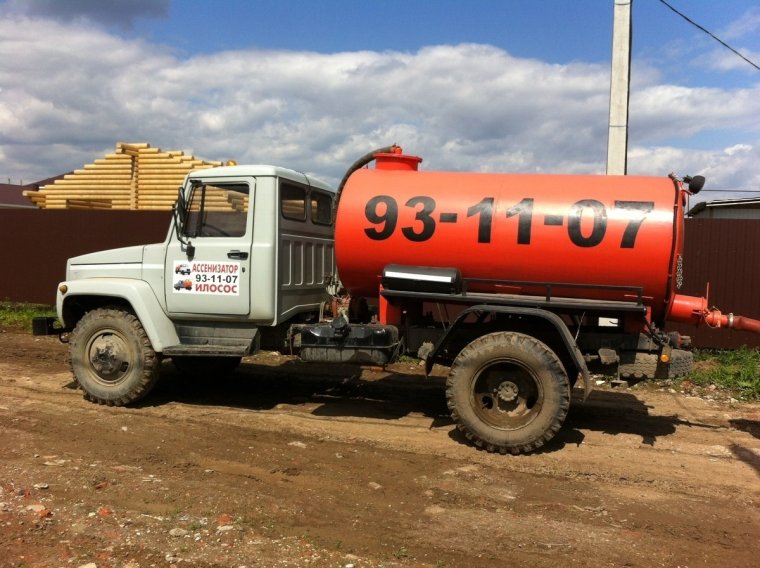 ГАЗ 53 говновозка