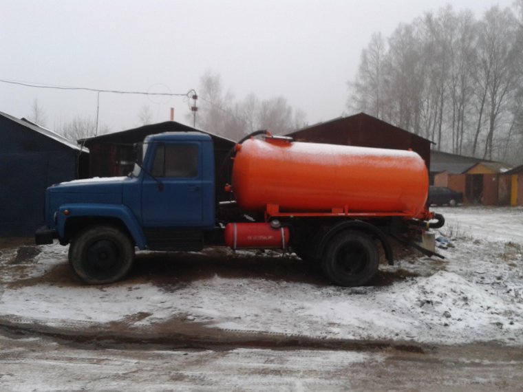 Говновозка ГАЗ 3307