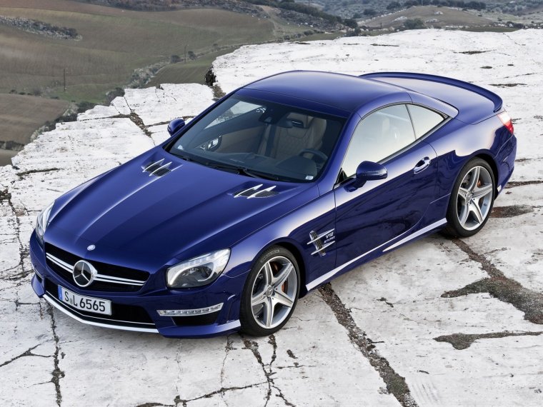 Mercedes-Benz sl6 Blue