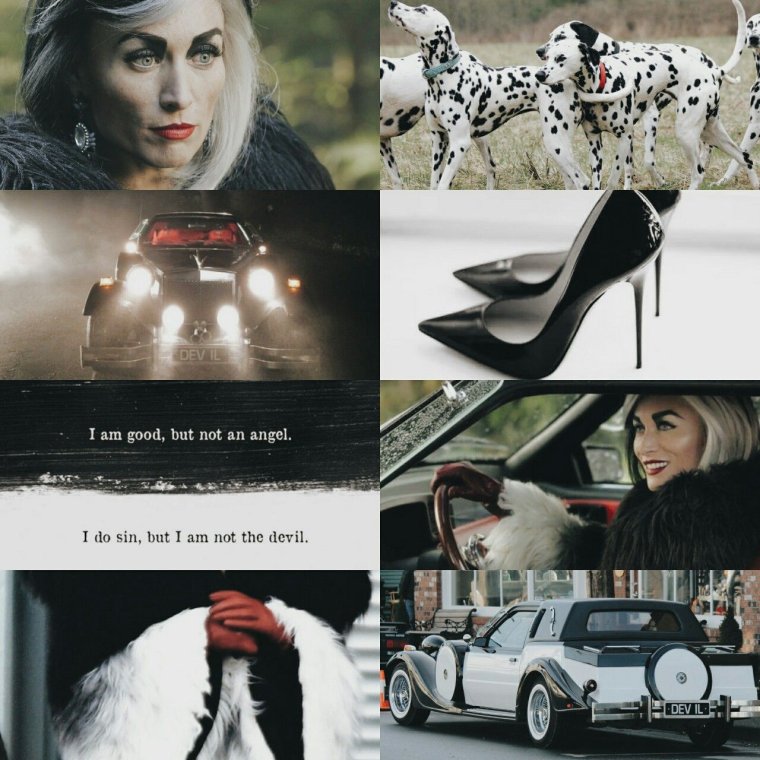 Круэлла Девиль однажды в сказке Эстетика