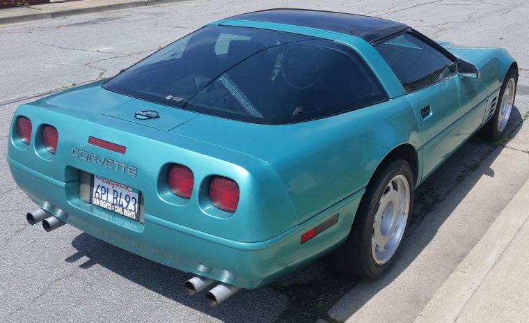 Chevy Corvette Слепые фары