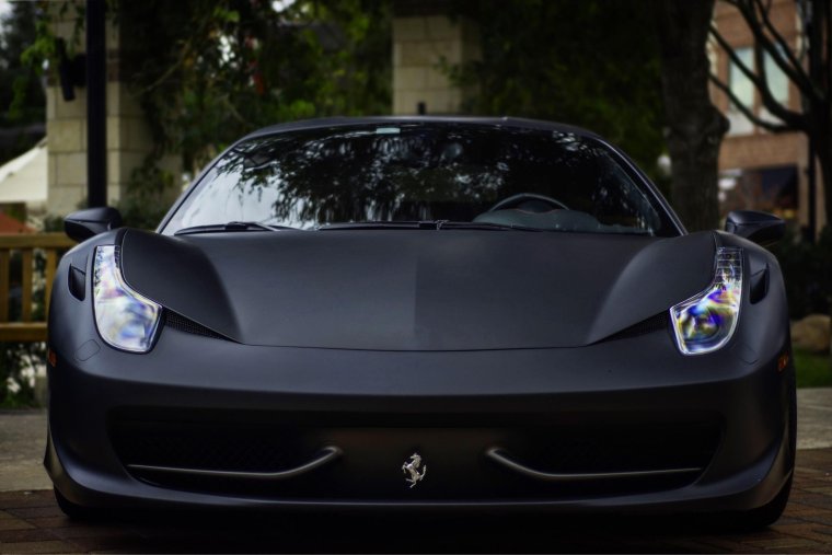 Ferrari 458 Italia Matte Black