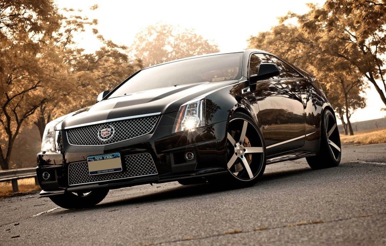 Cadillac CTS чёрный 2021