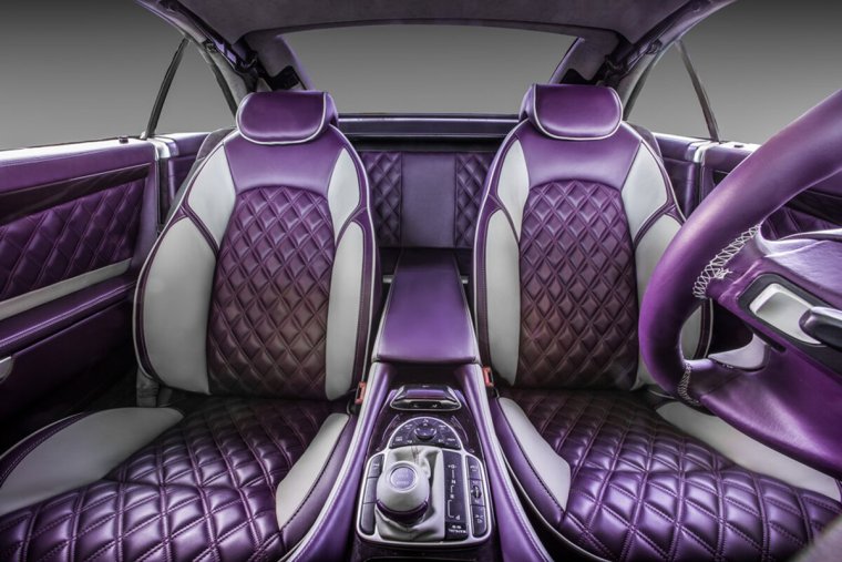 Салон Мерседес алькантара