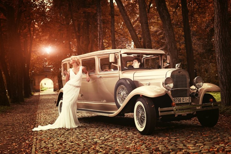 Свадебные автомобили в стиле Гэтсби