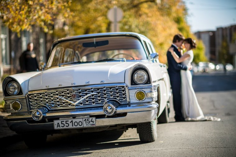 Свадебная машина Чайка