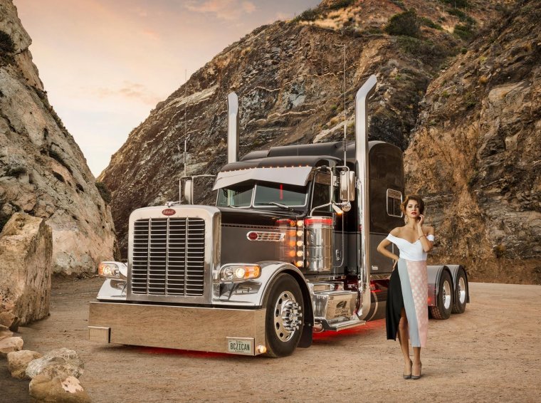 Американская фура Петербилт