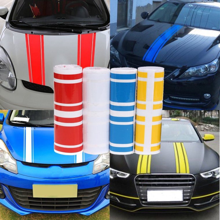 Спортивные полоски на авто