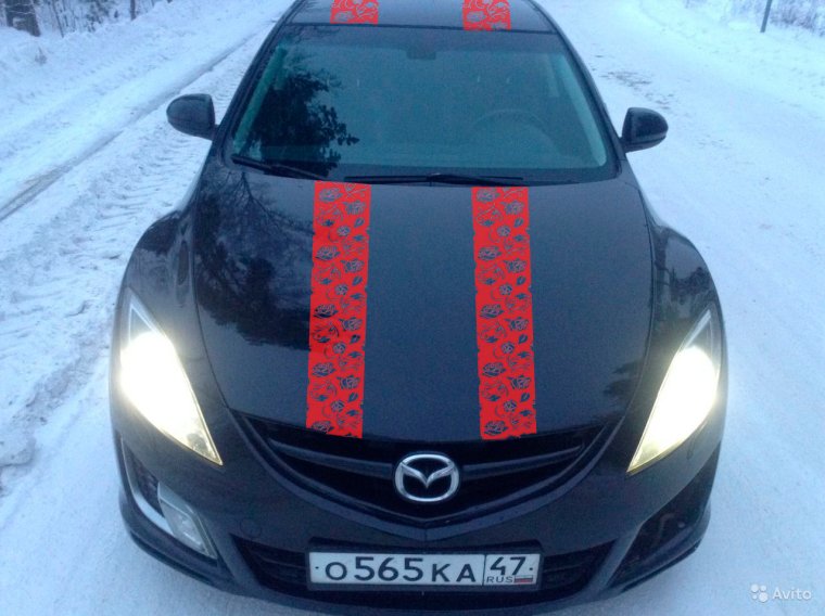 Полоски на машину