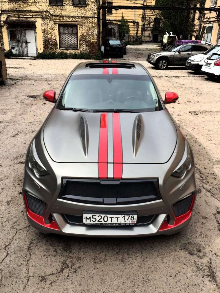 Винил на Инфинити FX