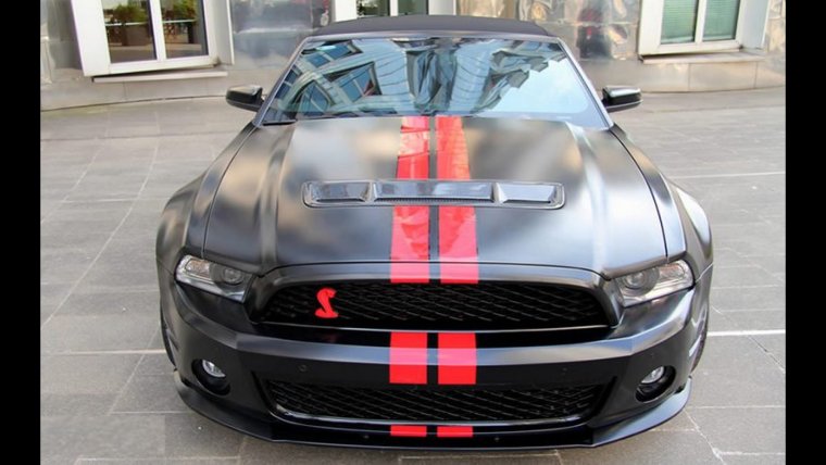 Капот Shelby gt500