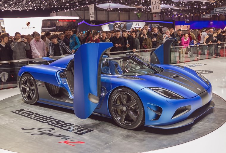 Koenigsegg Agera автосалон