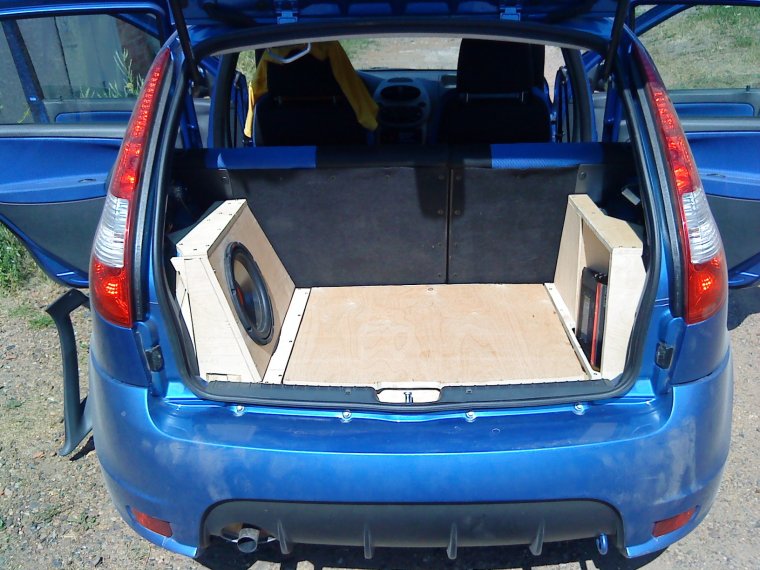 Лада Калина спорт 2 багажник