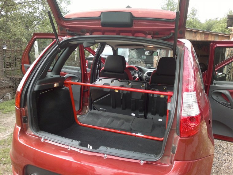 Лада Калина 1 универсал салон багажник