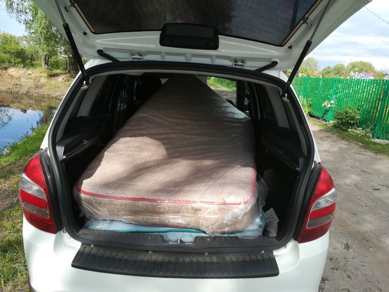 Лада Калина 2 универсал кросс багажник