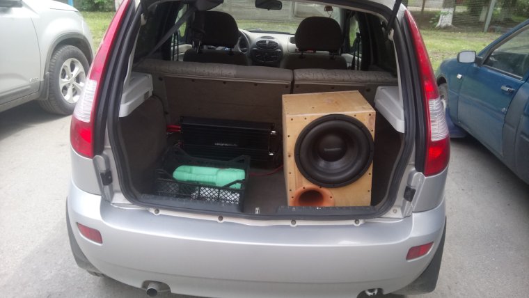 Lada Kalina 1 универсал багажник