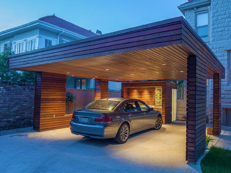 Дизайнерские навесы для автомобилей
