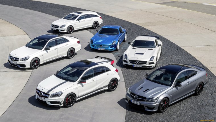 Мерседес АМГ Модельный ряд