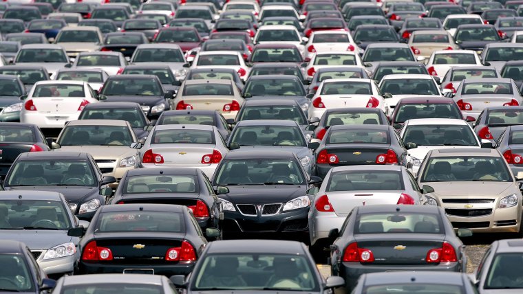 Очень много машин