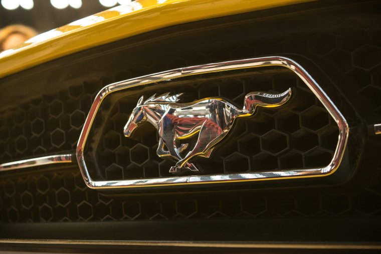 Ford Mustang с лошадью