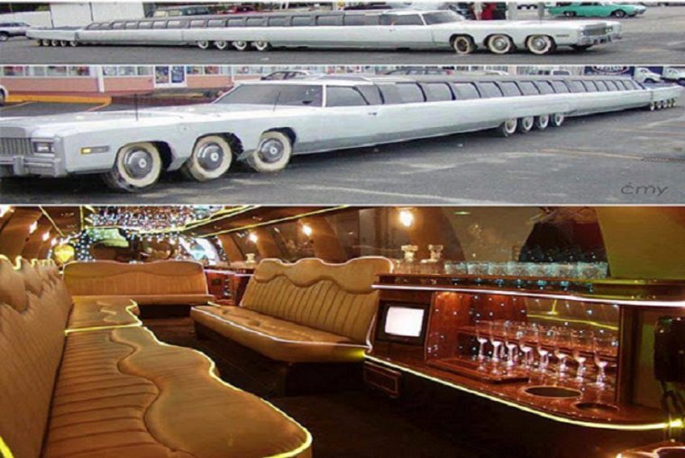 Cadillac Eldorado лимузин самый длинный