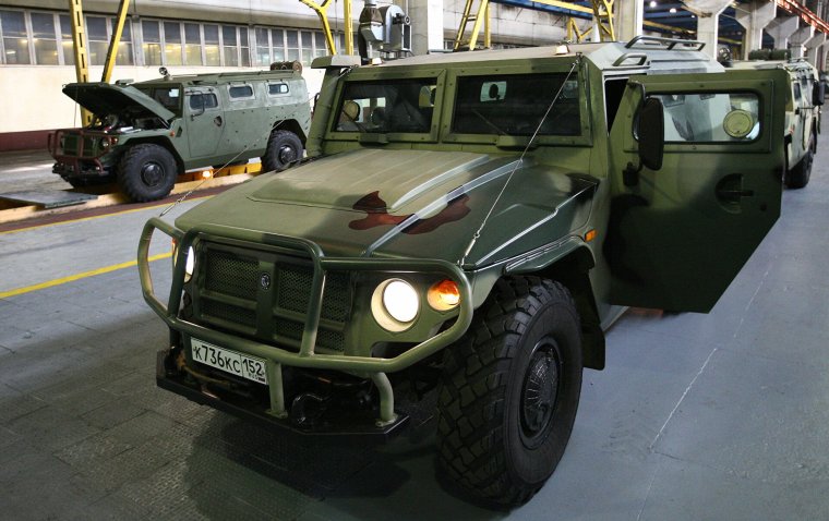 ГАЗ 2330 тигр черный