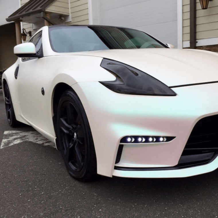 Белый матовый перламутр пленка КПМФ