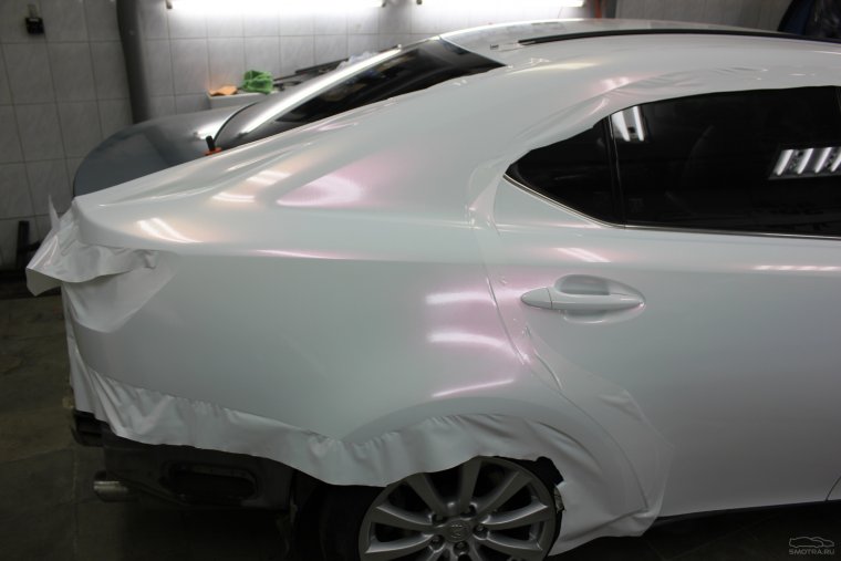 Белый перламутр краска авто Лексус 350