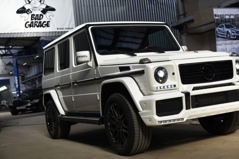 Гелендваген белый 2014