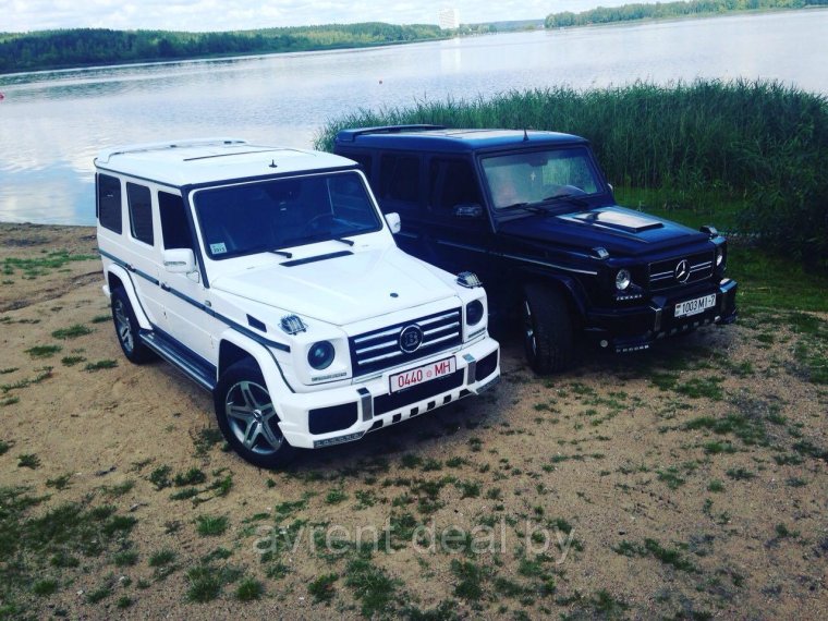 Мерседес Гелик белый