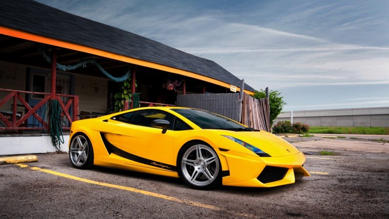 Lamborghini Gallardo желтый