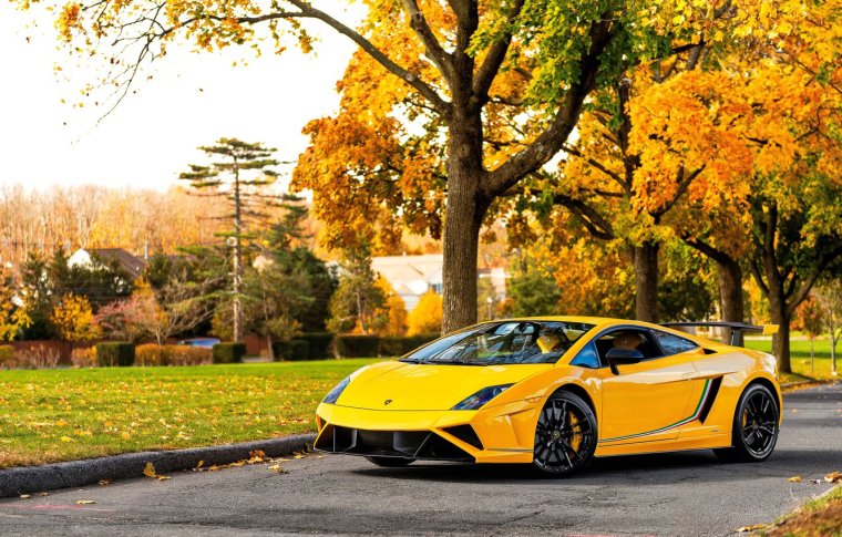Lamborghini Gallardo желтый