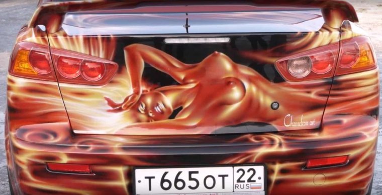 Оригинальная аэрография