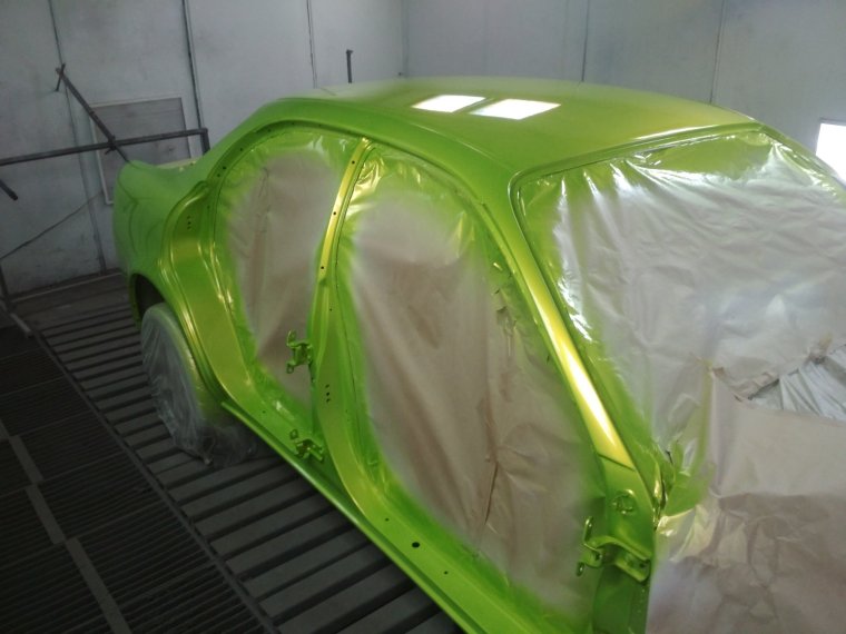 Краска лайм 366